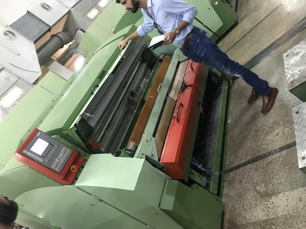 Rieter, C60, 2005, 3 Lickerins, Carding Machines