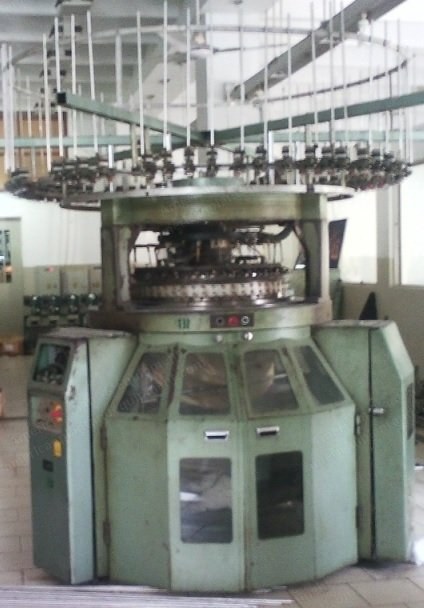 Fukuhara, V7IR, 1997, 30" Diameter, 18 Gauge, Interlock-Rib Knitting Machine