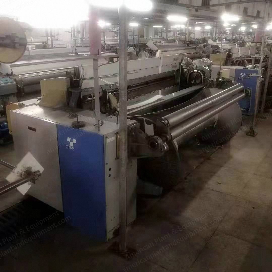 Toyota, LW2ED, 2002, Waterjet Loom, 1900mm Width, 2 Nozzles, 2 Accumulators