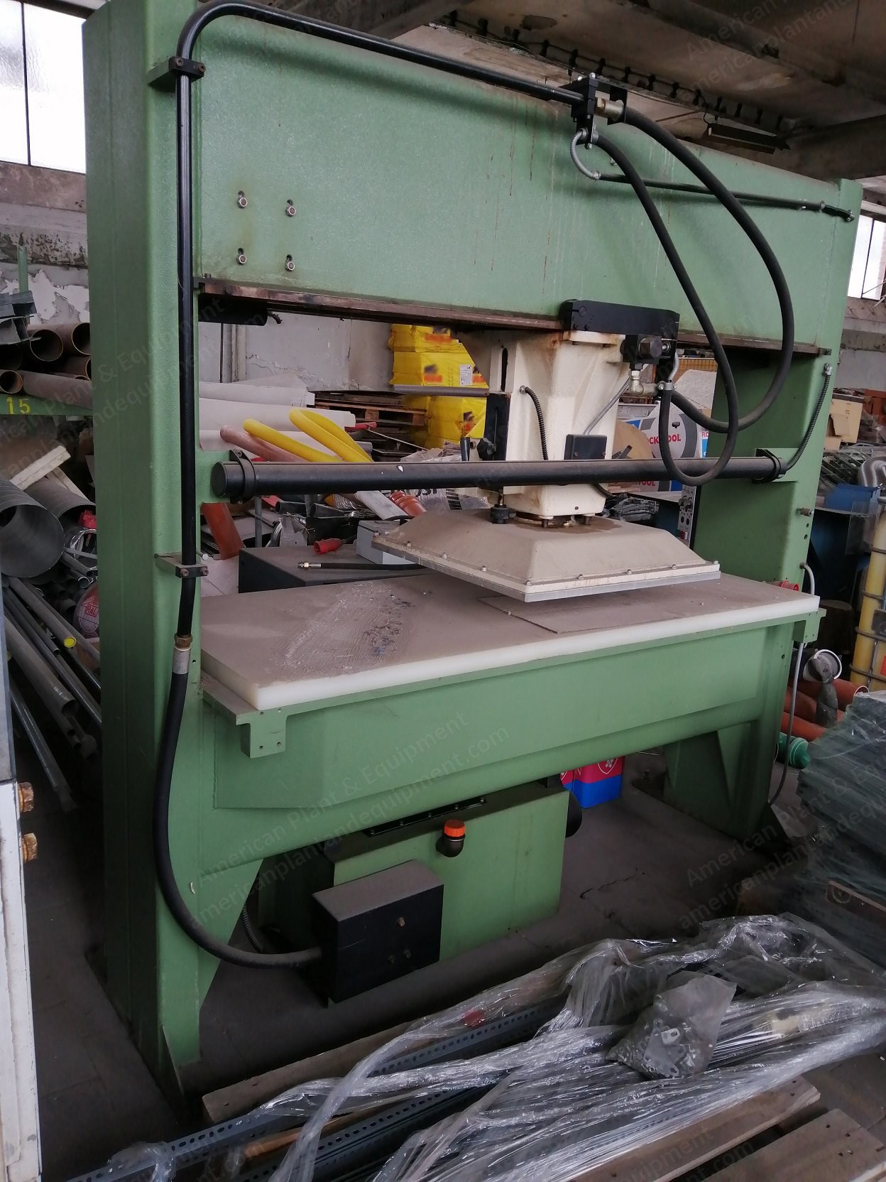 Sandt, HSP 520/10, 2000, 25 Ton Punching Die Cutting Press, 650x16000mm Cutting Table