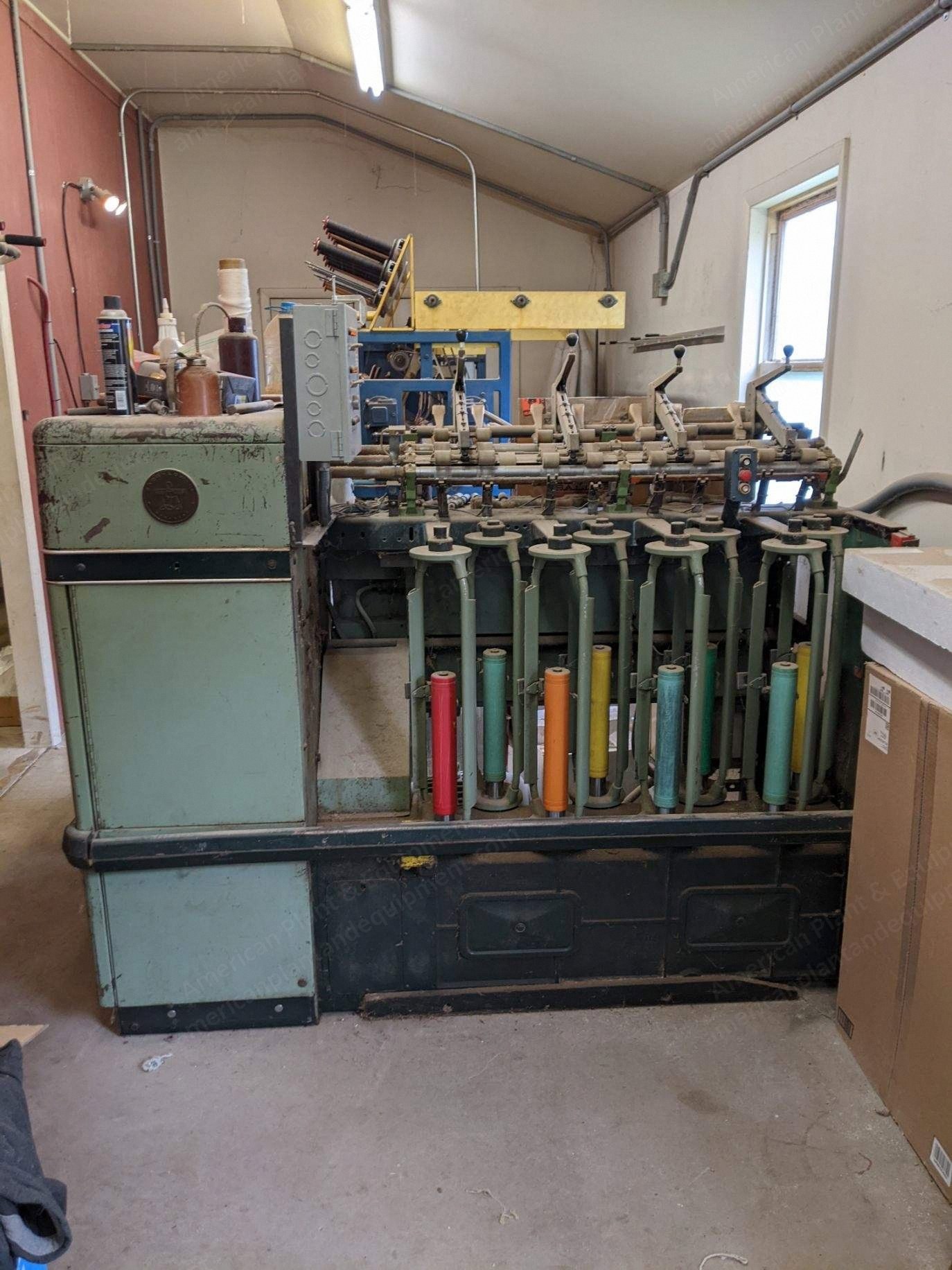 Roving Frame, 4 Spindles
