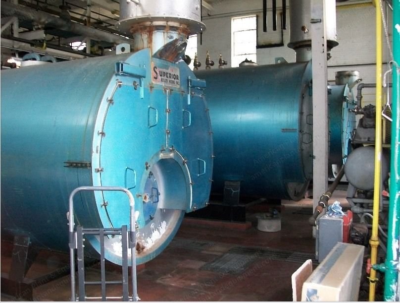 Superior Boiler, 250 HP, 1990, John Zink Burner