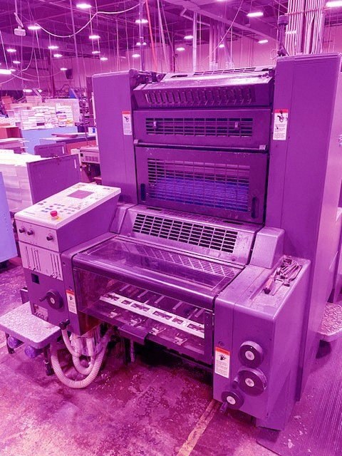 Heidelberg, SM 52-2P, 1996, 2-Color Offset Press, Perfecting