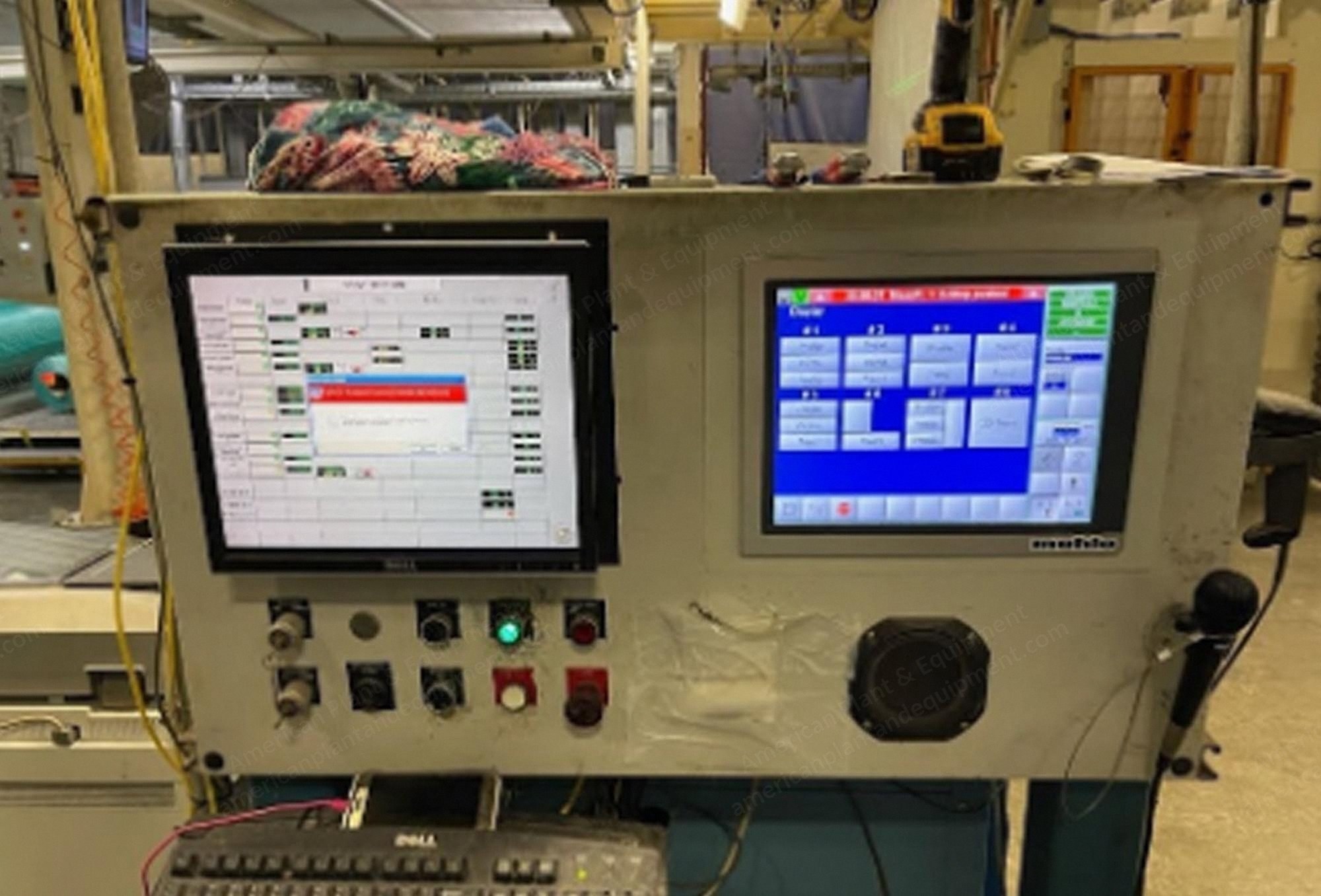 Menzel, Coating Range, 2005, 2600mm Width, 3-35 m/min Speed, 480V