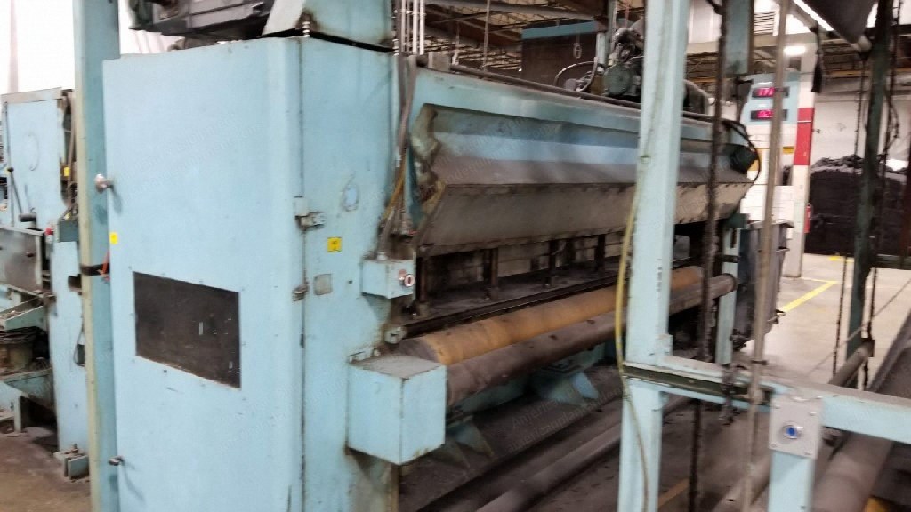 Dilo, Needle Punching Line, 1980, 2500mm Card Width, 3000mm Needle Loom Width