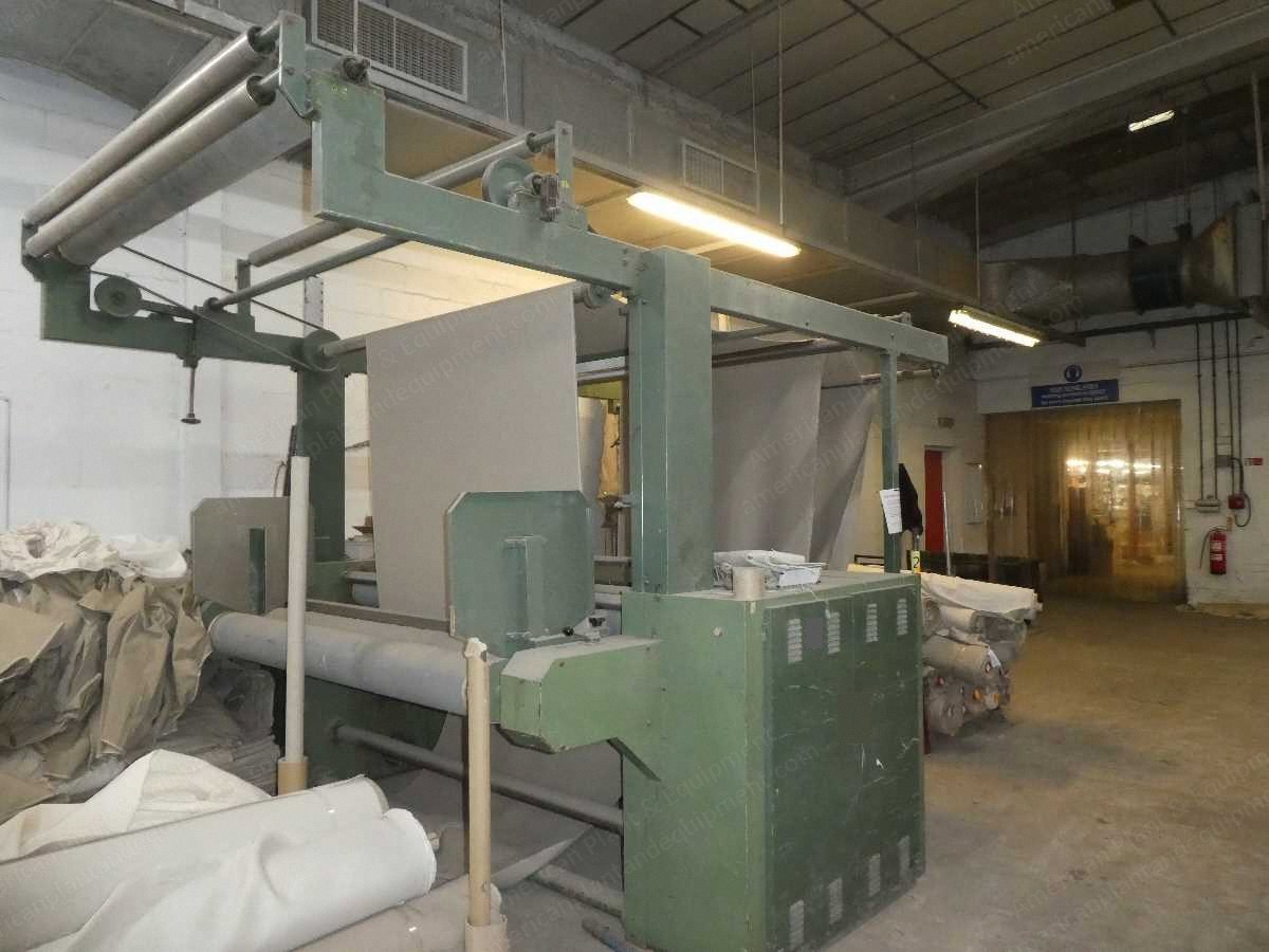 Lafer, Longitudinal Scarf Slitting Machine, 1995, 2200mm Working Width, 380-440V