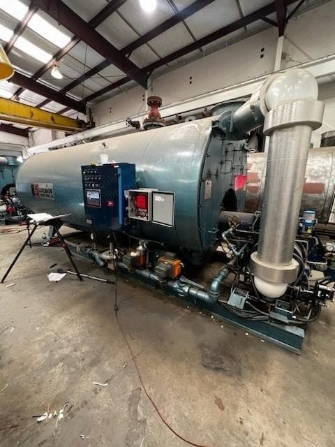 Superior, 250 HP, 2008, 8625 lbs/hr, 150 psi, Natural Gas and #2 Fuel Oil