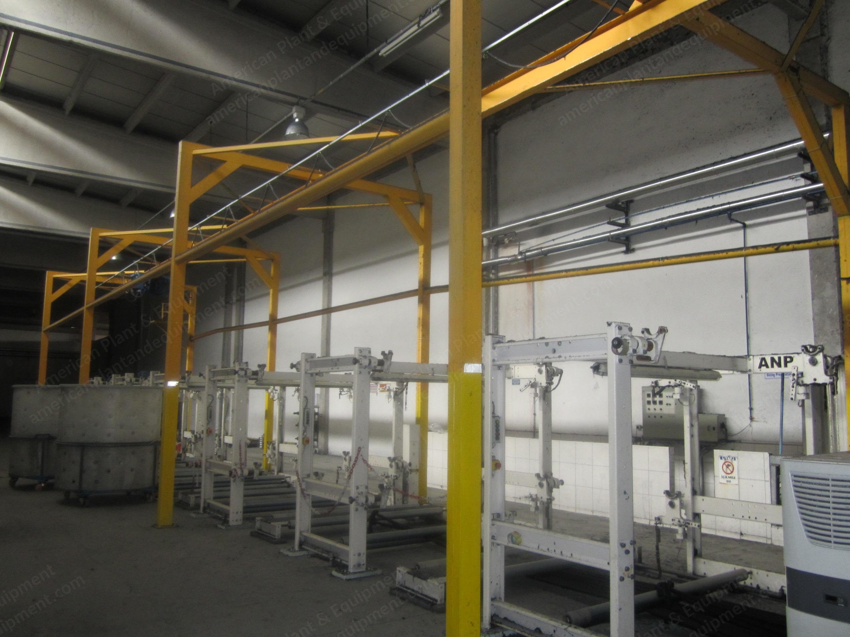 Sucker, WE12 PC, 2005, Sizing Machine, 1800mm Working Width, 24 Beams Creel, 20 Drying Cylinders