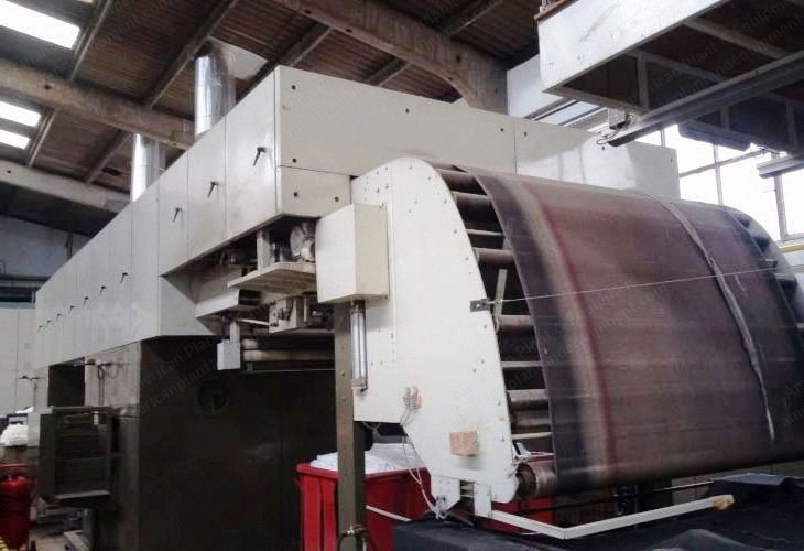Buser, Rotomac, 1996, 1850mm Printing Width, 12 Colors, Gas Heated, 3 Chambers