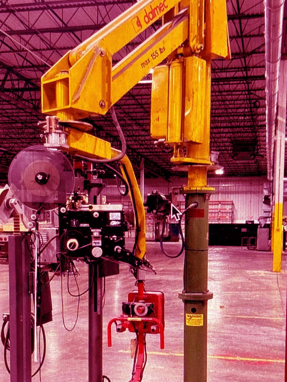 Dalmec, MIS, 2001, Roll Manipulator, 155 lbs Max Load, 3" & 6" Cores