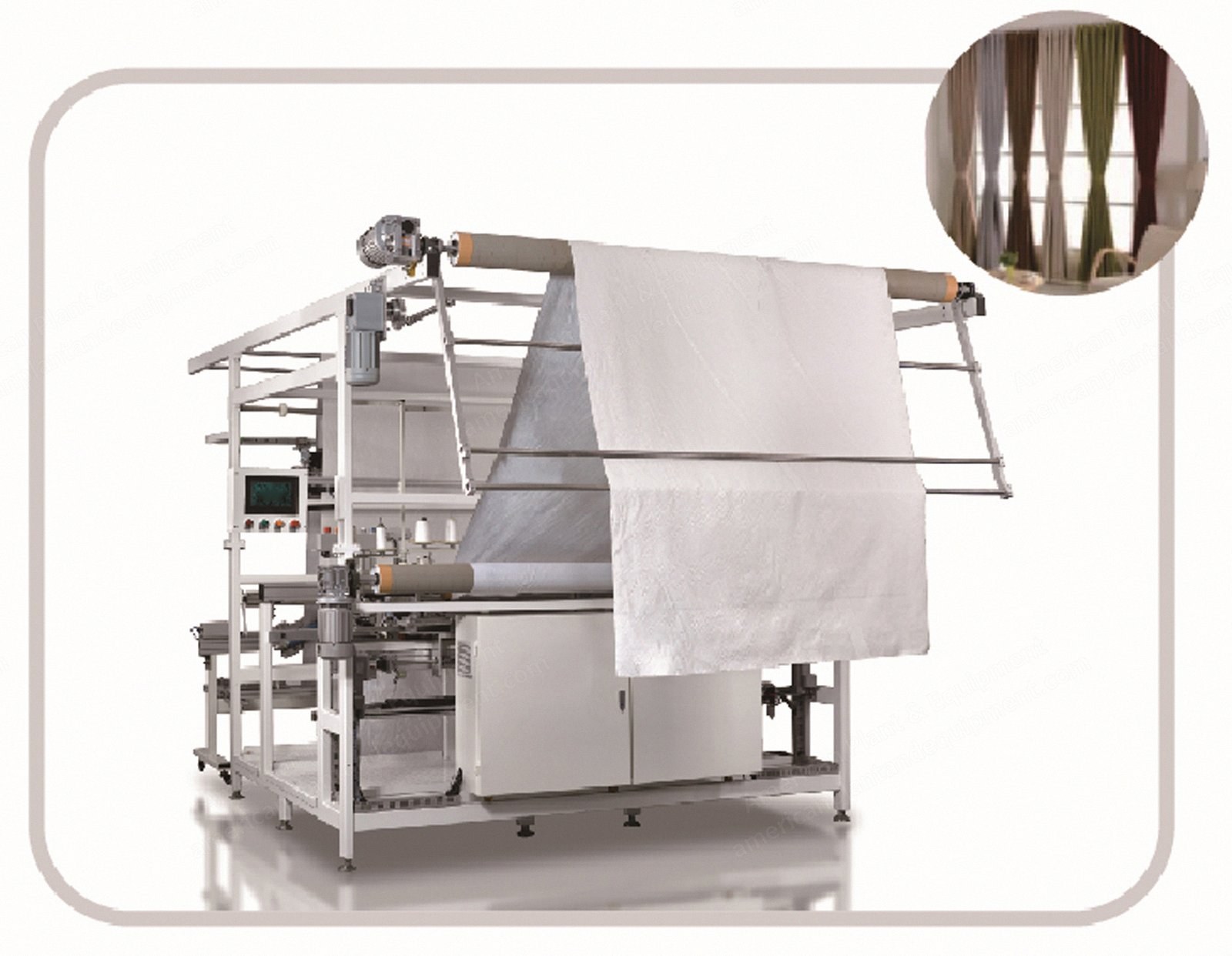 NovaStar, BW186, Automatic Curtain Sewing Machine, 720 m/hr, 4000 RPM, 320-1800mm Size Range