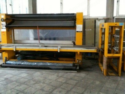 PLM Impianti, 2000, Fabric Packing Machine, 2200mm Welding Width, Automatic Rolling