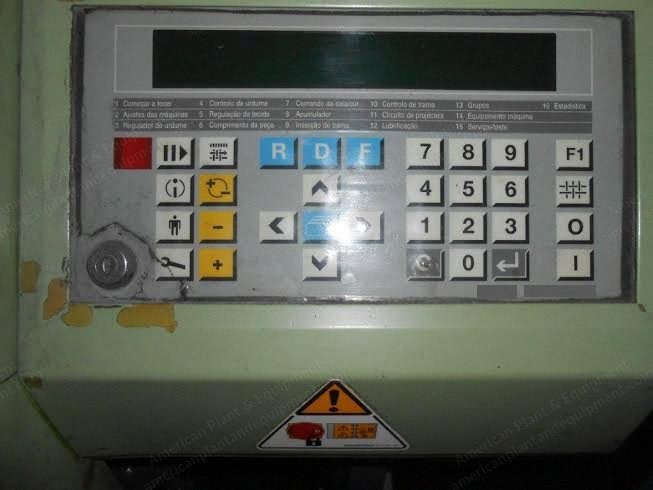 Sulzer, P7200 B390 N2 EP R K, 1997, 3900mm Working Width, Cam Motion, 2 Colors