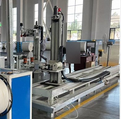 NovaStar, NN510, 3.5m Width, 80 to 500 g/m2, PET Spunbond Substrate with Fiberglass Reinforcement Production Line