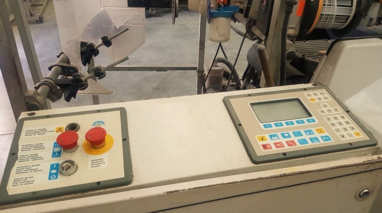 Vamatex, P1001, 1996/1997, Working Width 2100mm, Pinza Insertion, 440V