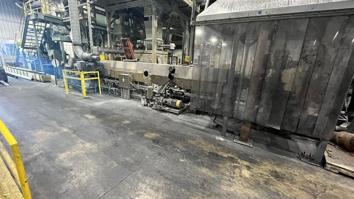 Davis Standard Egan, 6026-D.R.H, 6" Pelletizing Line, 44:1 L/D, 400 HP