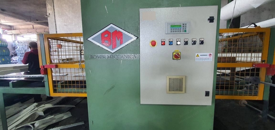 Bombi, Thermobonding Oven, 2005, 2600mm Working Width, Double Belt, 3 Zones