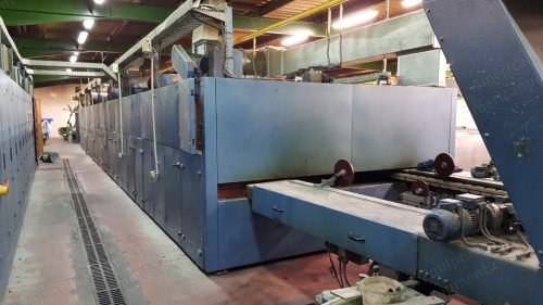 Krantz, 1991, Stenter, Working Width 1800mm, 6 Chambers, Gas Heated, Pin and Clip Chain