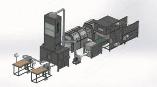 NovaStar, DN148, CNC Splint Cutting Machine, 1300x2500mm, 7.5kW