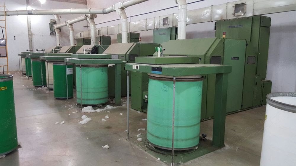 Trutzschler, DK-740, 1993, Carding Machine, with FBK533 Chute, 36x48 inch Can Size, Autoleveller