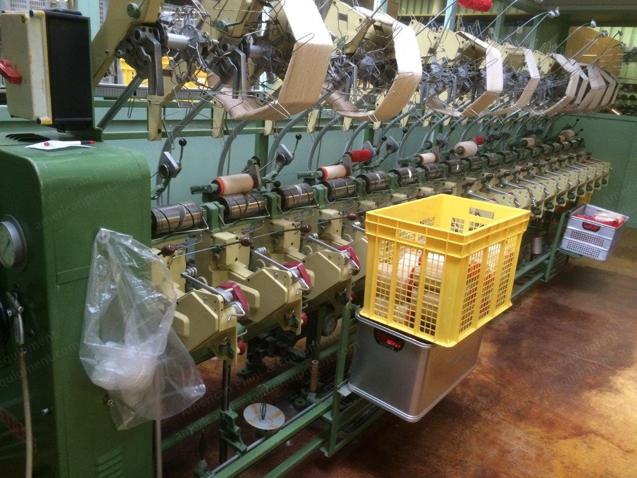Mettler, SM-F-211, 1977, Hank to Cone Winder, 18 Positions, 6 Inch Output