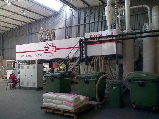 Dolci Cast Film Extrusion Line, 2012, 1000mm Width, 3 Layers, 800 kg/h Output