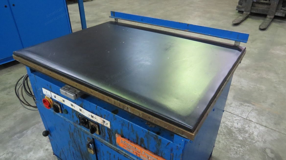 Zimmer, Mini MDF 479, 1991, Sample Flat Printing Machine, Magnetic System, 250x696mm Moulds