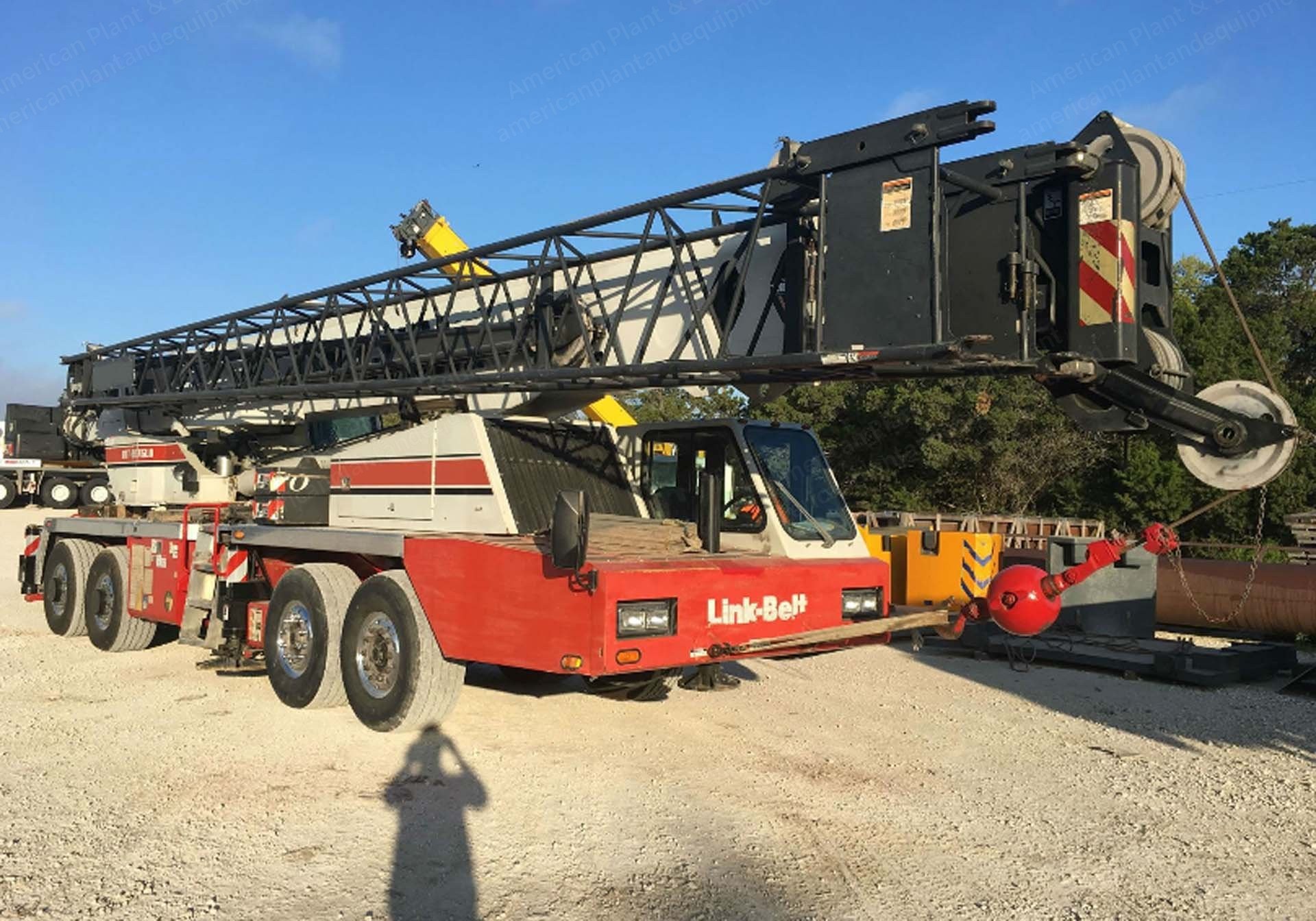 Link-Belt, HTT8675LB, 2005, 75 Ton Capacity, 127' Main Boom, 40' to 67' Bifold Jib