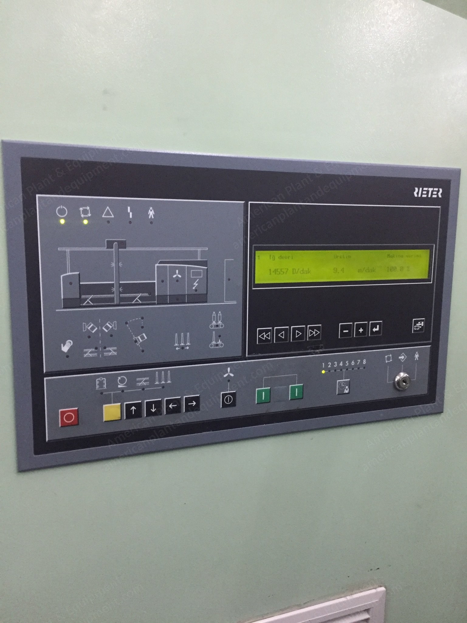 Rieter, K44, 2003/2004, Compact Ring Frames, 1008 Spindles, 70mm Gauge