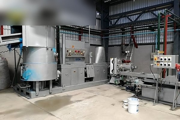 Erema, RGA 120 E, 1992, Recycling Line / Repelletizing Line, 120mm Screw Diameter