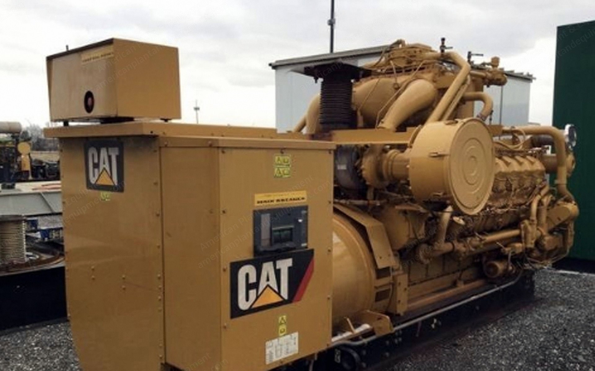 Caterpillar, G3516B, 2014, 1300kW, Natural Gas Generator Set, 60 Hz, 480V, 100 Hours