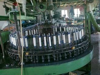 Krenzler, Reising, Hacoba, Lace Braiding Unit, 1992, 19-Machine Line, 44 to 88 Heads