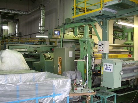 Ilsung Pin Tenter, 1993, 2500mm Working Width, 5 Chambers, Gas Heated