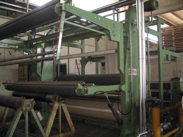 Comerio Ercole Calender, 1986, 3100mm Working Width, 3 Cylinders, Steam Heated