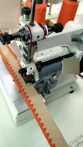 NovaStar, MB141, Automatic Shell-Shaped Decorative Edge Trim Sewing Machine, Single Needle, Double Thread, 1500 RPM