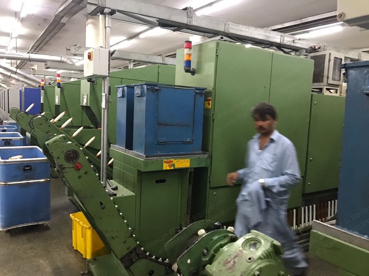 Zinser, Model 350, 1998, 1008 Spindles, Gauge 75mm, Lift 230mm