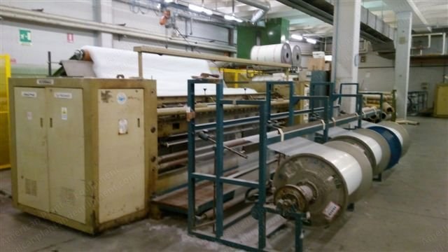 Malimo, Maliwatt 14015, 1985, Complete Maliwatt Nonwoven Line, 3700mm Working Width, Gauge 14
