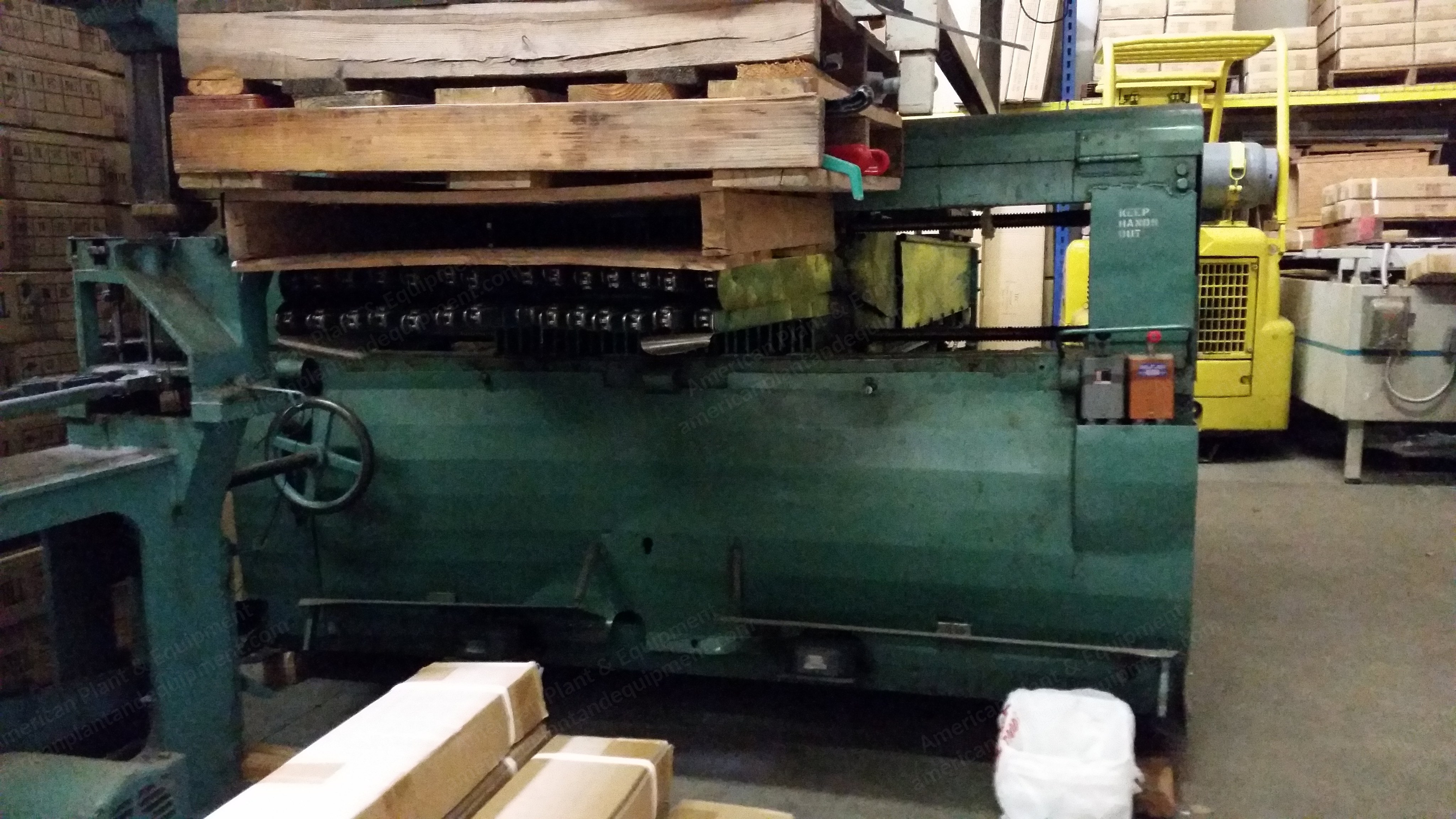 Cash, King Size Futon Filling Machine, Unused