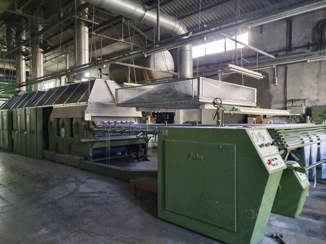 Indigo Master, Slasher Loopdye Dyeing Line, 3400mm Width, with Warping and Winding