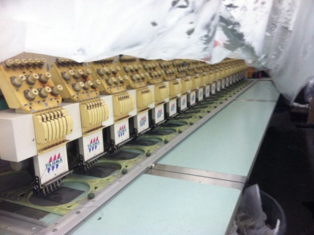 Tajima, TMFD-620 / TMFD-G920, 1997-1998, 20 Heads, 6 and 9 Colors, Embroidery Machines