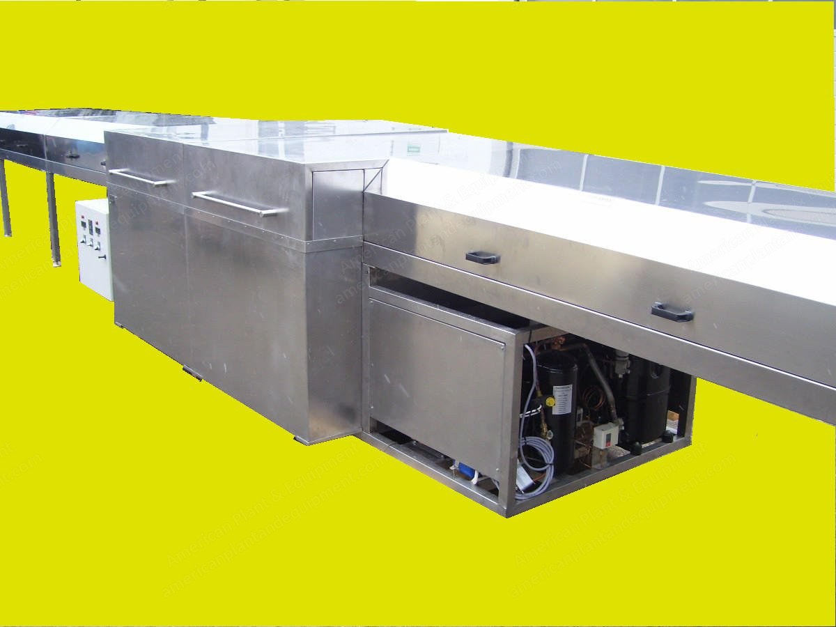 Chocolate Enrobing Line, 800mm Working Width, 10m Cooling Tunnel