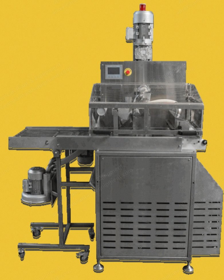 NovaStar, CY146, Enrobing Machine with Built-In Tempering Machine, 200 kg/h Capacity, 400mm Mesh Belt Width, 4kW