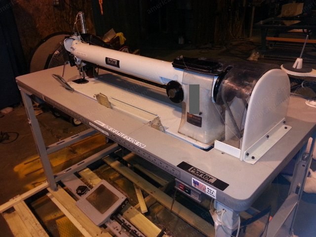 Porter, PLS 107-30, Twin Long Arm Sewing Head, Industrial