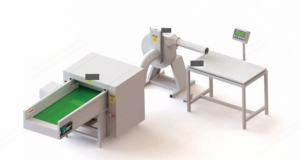 NovaStar, J-003, Pillow & Cushion Production Line, 120 to 200 kg/h Capacity, 6.95 to 10.65 kW
