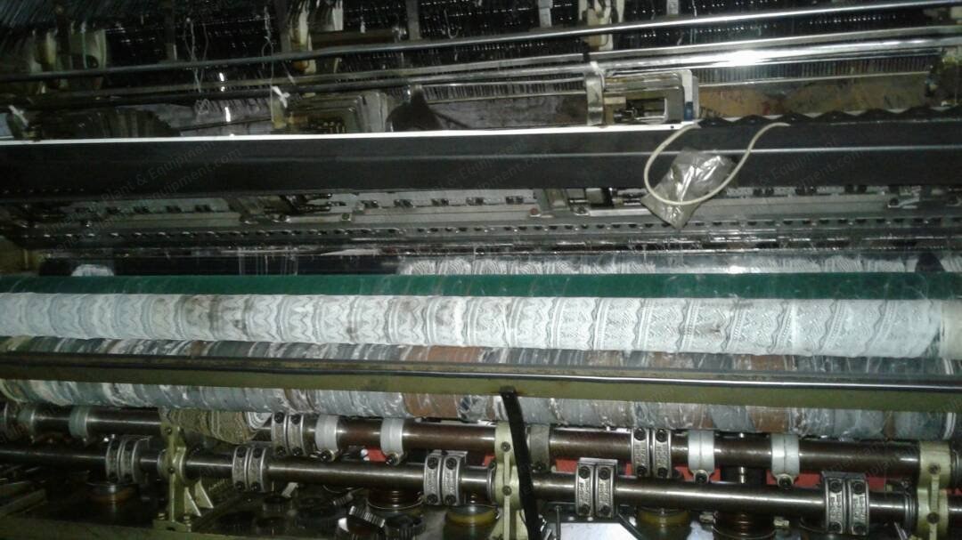 Karl Mayer, MRSS32, 132" Width, 24 Gauge Raschel Machine