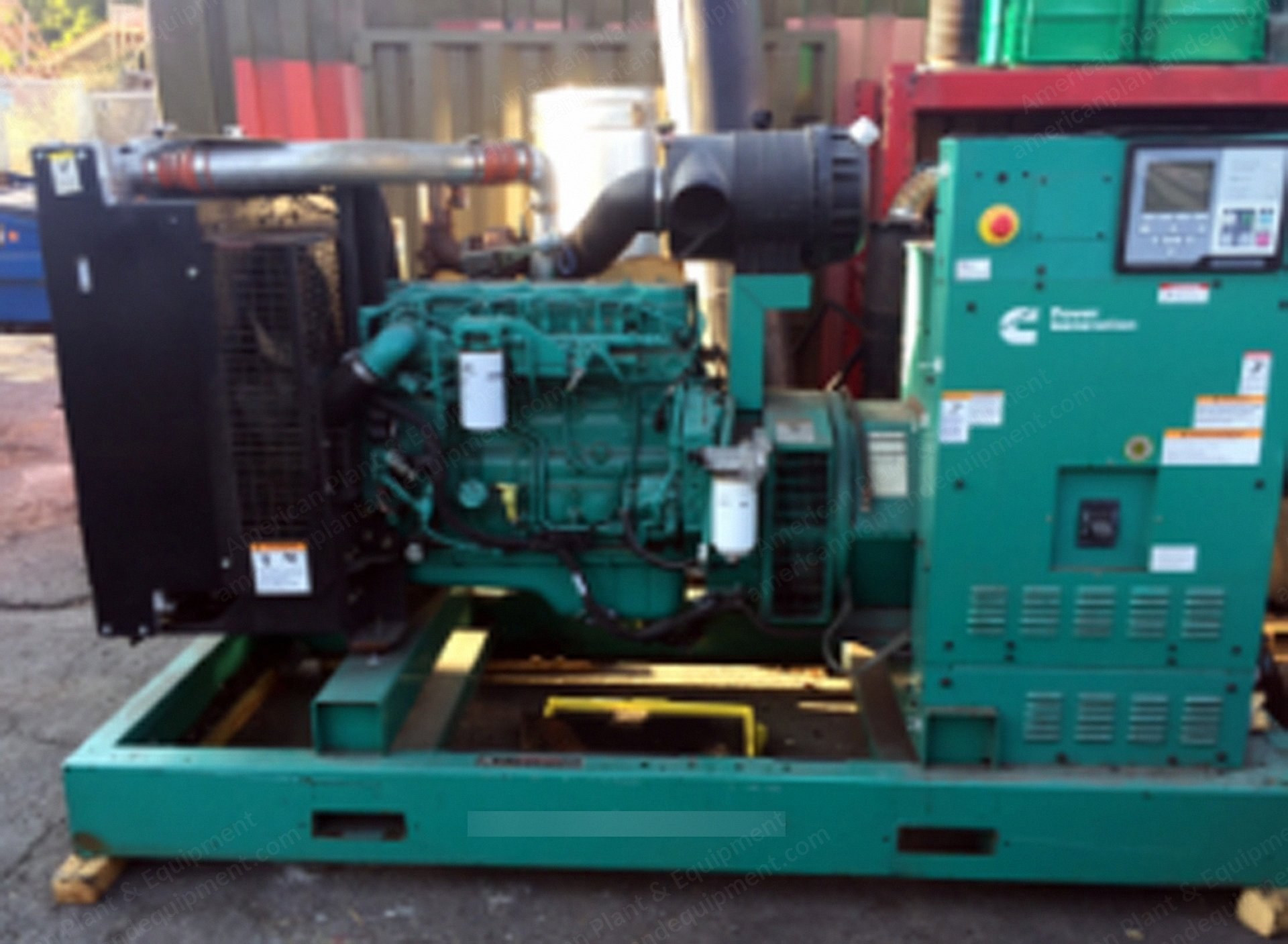 Cummins, QSB7-G3, 2011, 100kW, 125kVA, 1800 RPM, Diesel Generator Set