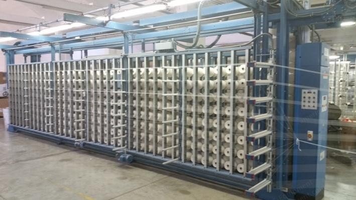 Benninger, Benmatic, 1998, Sectional Warper, 2200mm Working Width, with 1996 Benninger Creel, 570 Positions