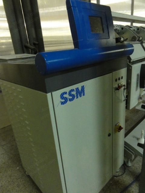SSM, DP1-W, 2008, Precision Winder, 40 Spindles, Traverse 8" or 10", with Blower