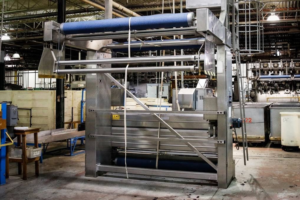 Bianco, 2006, Water Extracting Scutcher, Detwister, Fabric Plater, Stainless Steel