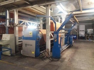 Kuster, 222.17.3200, 2001, Cold Patch Dyeing System, Working Width 3200mm, Frame Batcher